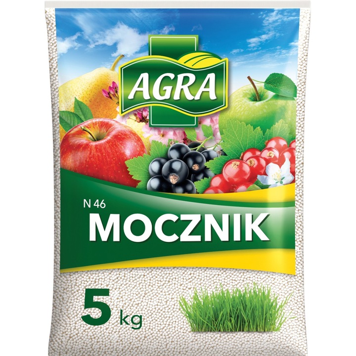 Ingrasamant mineral AGRA 5KG, 46% azot, utilizare universala, pentru legume si flori