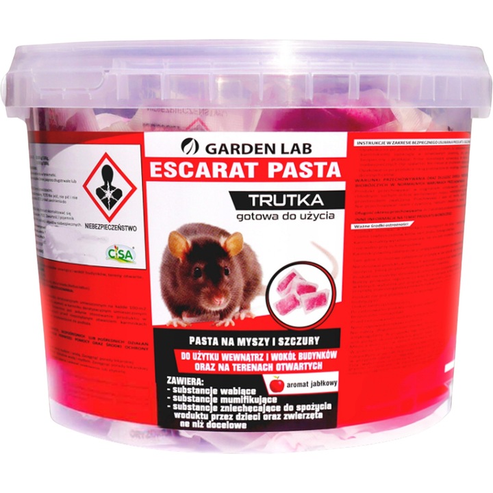 Momeala otravitoare pentru rozatoare, 1kg, Garden Lab, aroma de mar