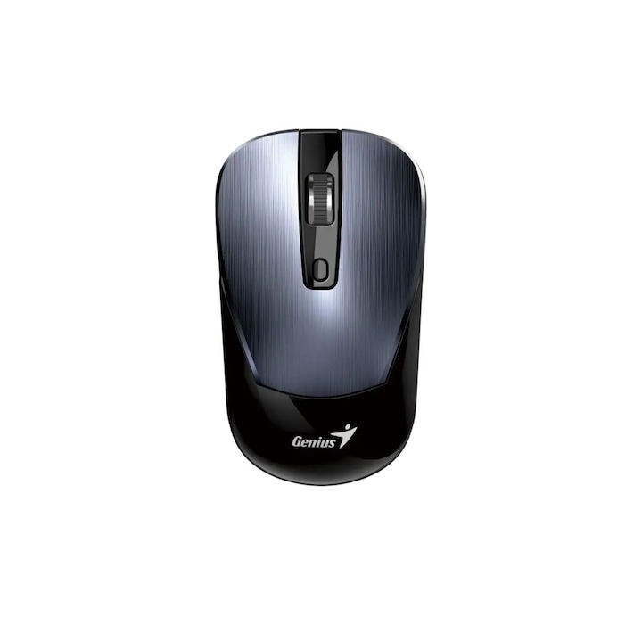 Mouse wireless Genius NX-7125, 1200DPI, Gri metalic