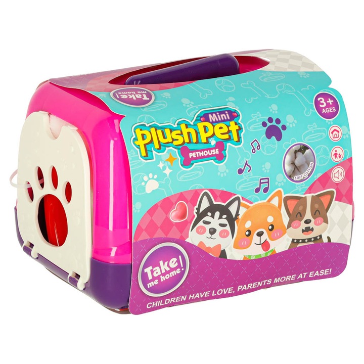 Interaktív játék gyerekeknek, 18x17x10 cm, komplett készlet, többszínű