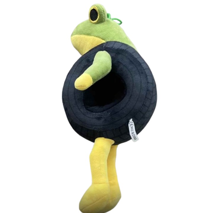 Плюшена играчка AMBALABU VICTINY® DOLL 23/34 см, черно зелено италианско бебе