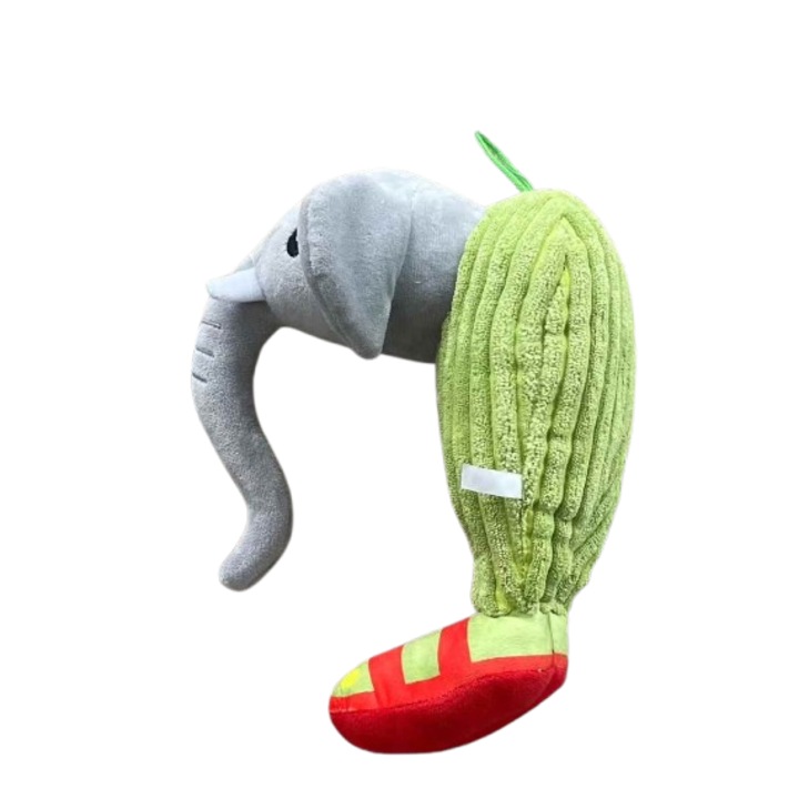 Плюшена играчка LARILI LARILA VICTINY® 23/34 см, черно зелено италианско браунрот