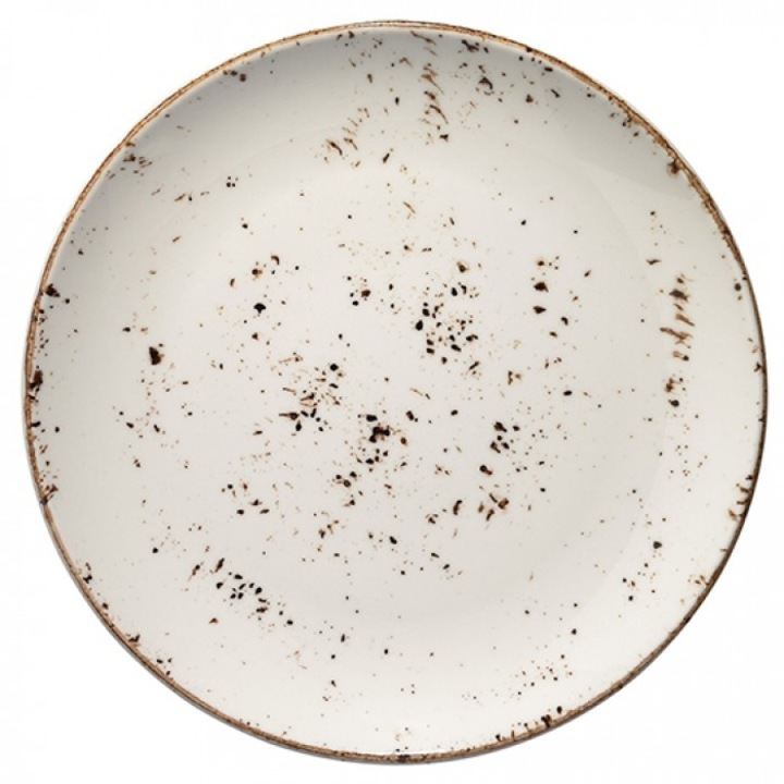 Farfurie BONNA GRAIN, Din porțelan, 27cm, Multicolor