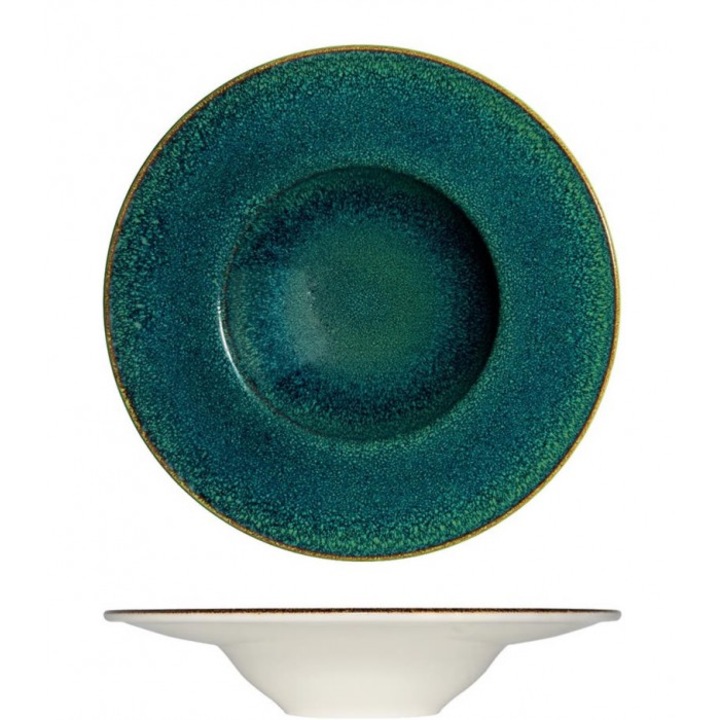 BONNA ORE MAR Farfurie pentru paste din portelan adanca 28cm 400ml (OMR BNC 28CK)