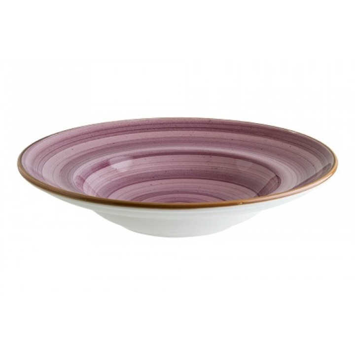 BONNA BLACK BERRY Porcelán tészta mélytányér, portelan, D27cm, 450ml, mályvaszínű (ABB GRM 27CK)
