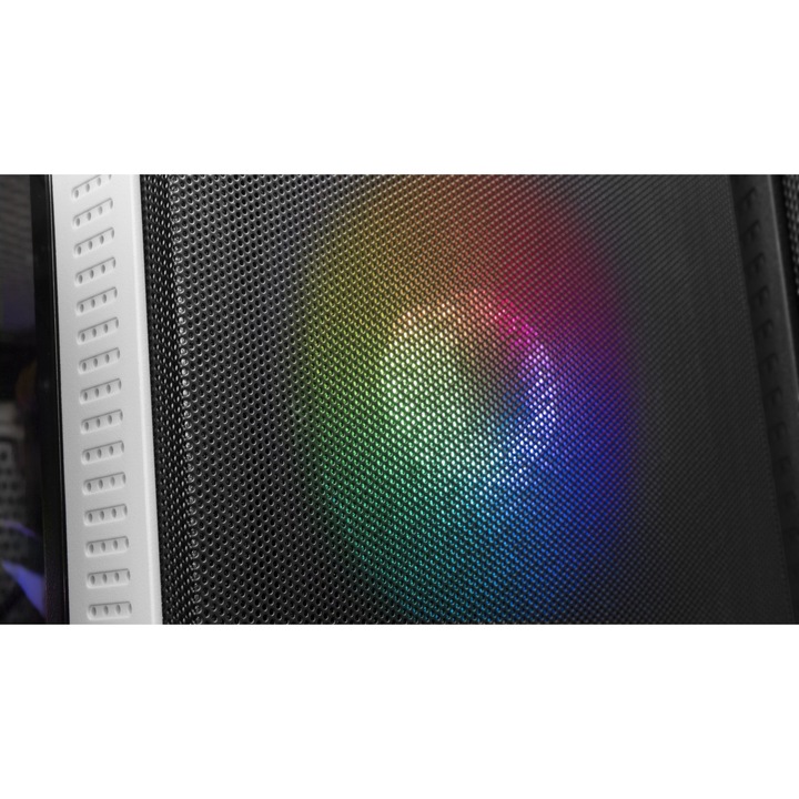 Настолен компютър Gaming GRT White RGB MESH с процесор Intel Core i7-14700F до 5.4Ghz, 32GB DDR5, 1TB SSD M.2, GeForce RTX 5060 Ti 8GB GDDR7