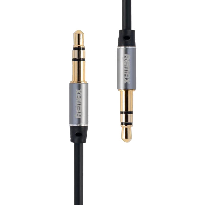 Cablu audio Remax RM-L200 cu mufa jack-jack 3.5mm 2m, negru
