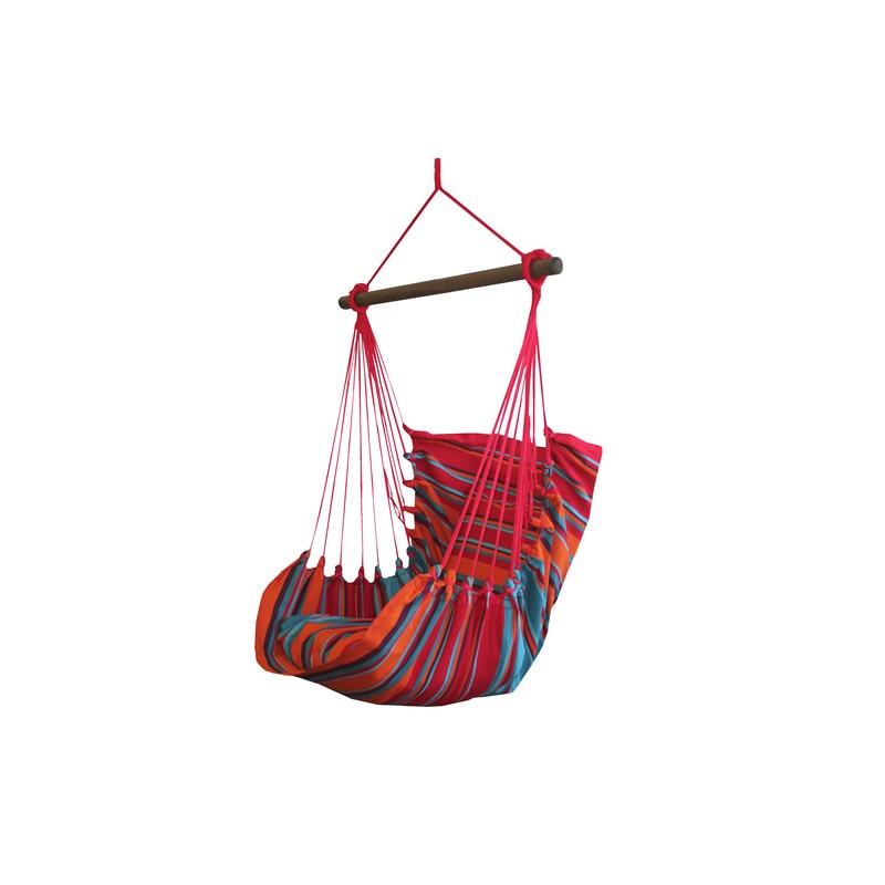 Scaun agatat Koala HC9, Bumbac, Rosu/Albastru