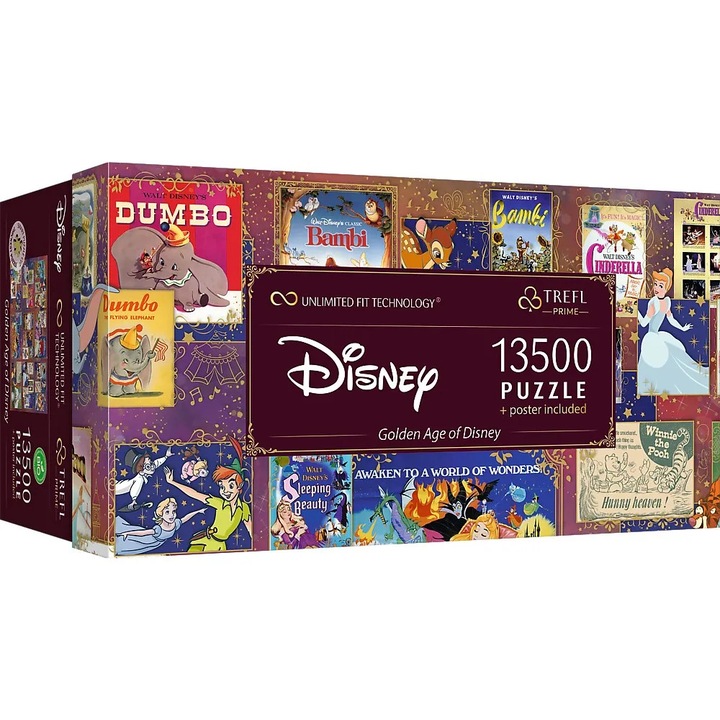 Пъзел Trefl UFT 13500 Disney Златният век на Disney