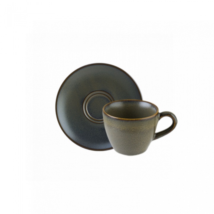 Ceasca cu farfurioara cafea BONNA GLOIRE 80ml (GOI RIT 02KF+GOI GRM 02KT)