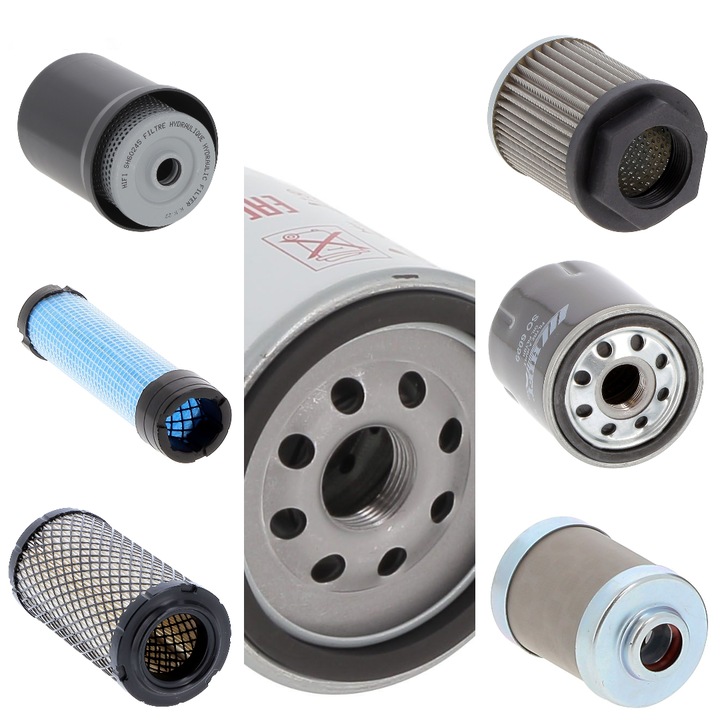 Комплект филтри за мини багер Kubota KX015-4 KX016-4 KX018-4 KX019-4