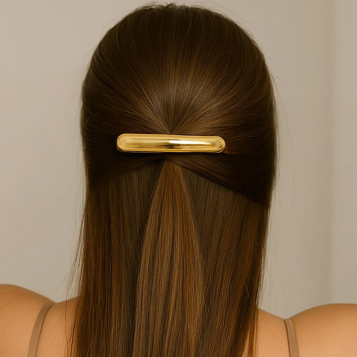 Arany hajcsat nőknek 7,5 cm
