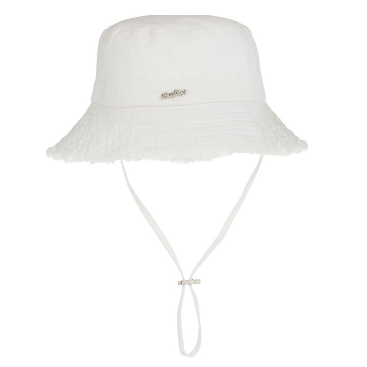 Fehér Pamut Bucket Kalap Nőknek