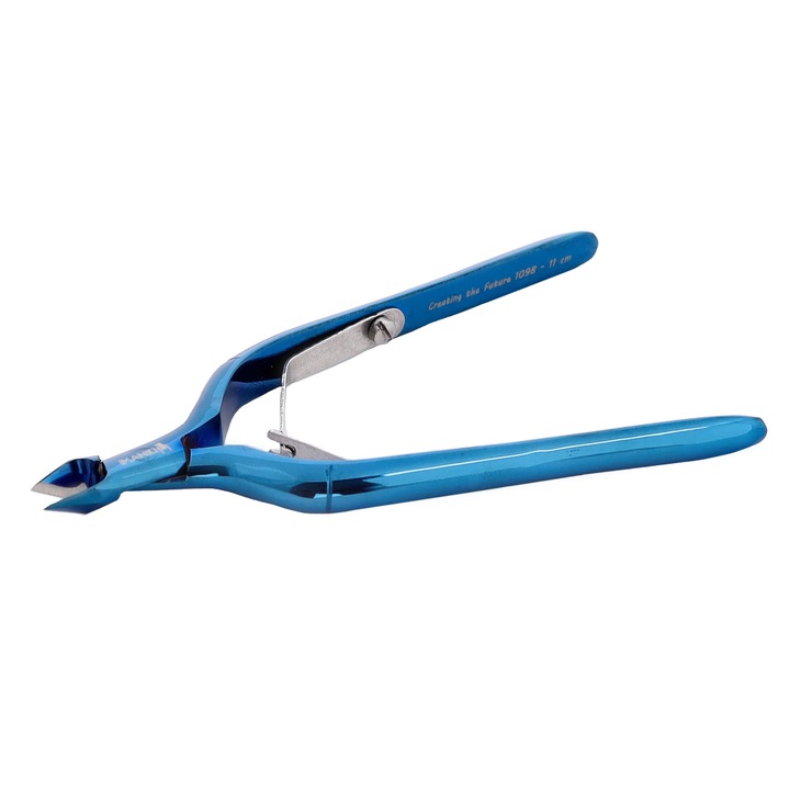 Cazki Imaniq pentru unghii groase, din otel chirurgical, cu lama dubla, 11cm