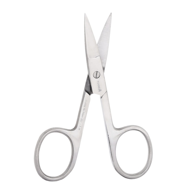 Foarfece de unghii cuticule lame drepte manichiura cosmetica otel