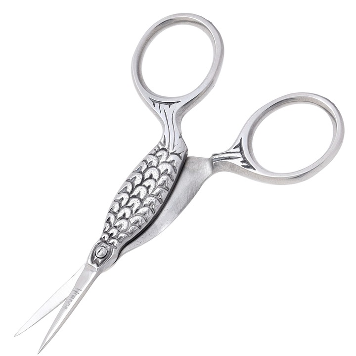 Foarfeca manichiura Imaniq, otel, lama dreaptă ascuțită, 9cm