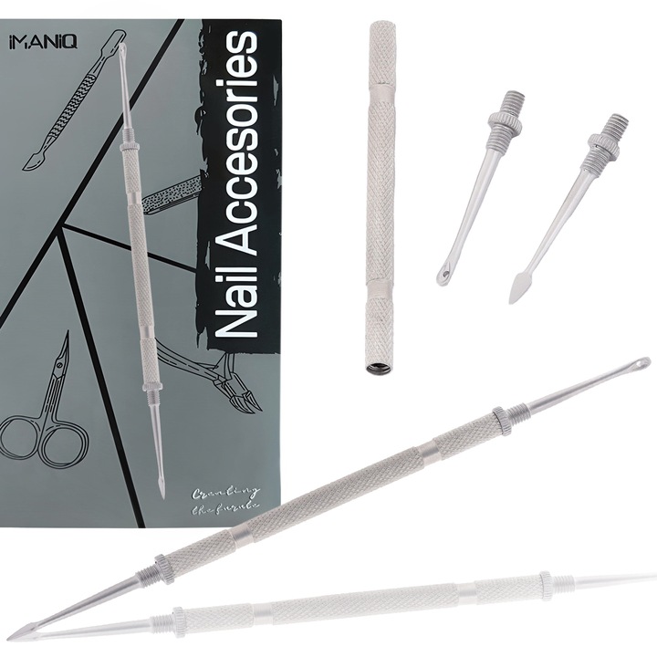 Dalta ascutita pentru impingatorul de cuticule, pentru manichiura si pedichiura, salon SPA