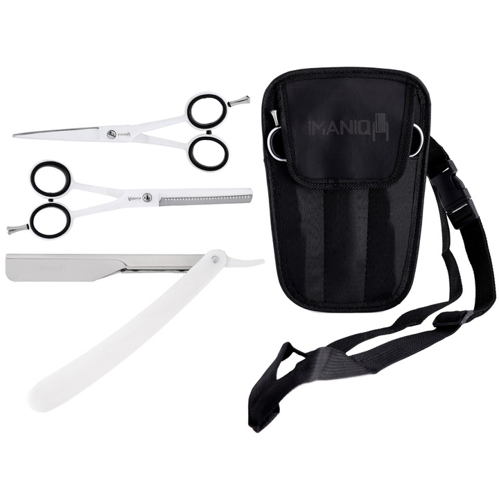 Set de frizerie foarfece de coafura aparat de ras aparat de tuns