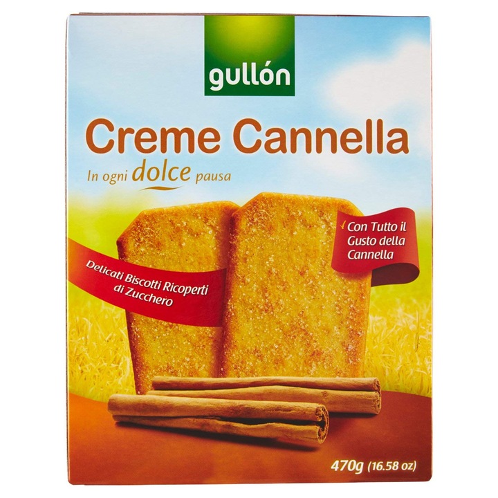 Gullon Creme Cannella 470g biscuiti zaharati