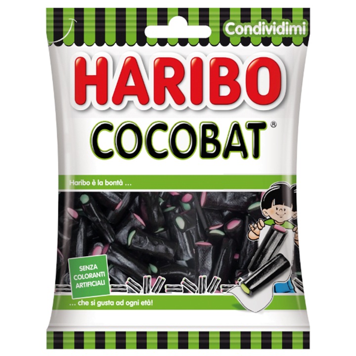 Jeleuri Haribo Cocobat 175g