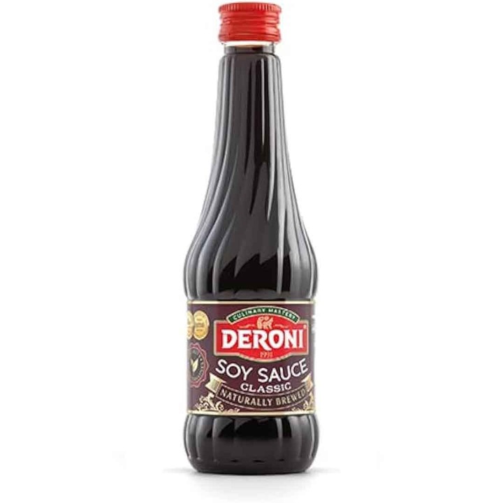 Sos de Soia Clasic, Deroni, fermentat natural, 300g, gust umami
