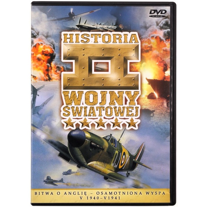 Historia II Wojny Światowej 04:Bitwa o Anglię - Osamotniona wyspa V1940-V1941 [DVD]