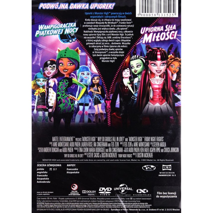 Monster High: Why Do Ghouls Fall in Love? [DVD]