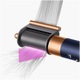 Маши за коса, Dyson HS05 къдрава, с много адаптивни достъпни части, три нива скорост и температура за регулиране, създава разнообразни стилове, Пруско синьо/Мед