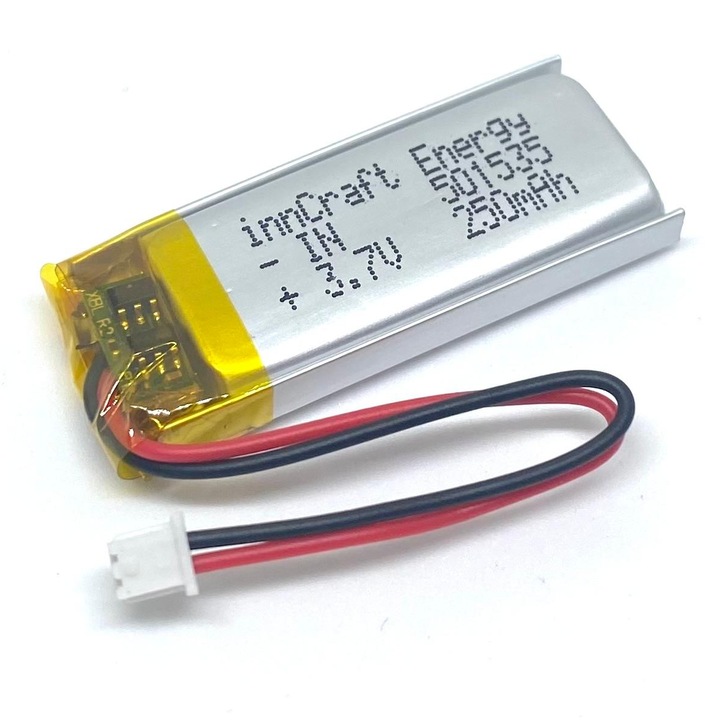 Литиево-полимерна батерия innCraft 250mAh 3.7V IN501535