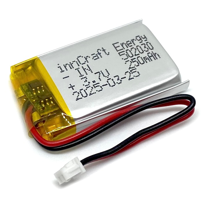 Литиево-полимерна батерия innCraft 250mAh 3.7V IN502030