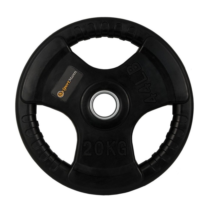 Greutate cauciucata 20kg/51mm Sportmann