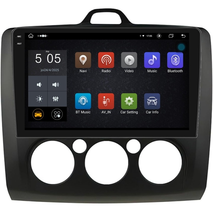 Navigációs rendszer: Ford Focus II 2004-2011 2K 8GB 256GB 8 magos