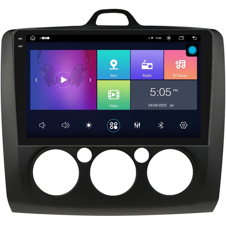 Navigációs rendszer: Ford Focus II 2004-2011 2K 4GB 64GB 8 magos