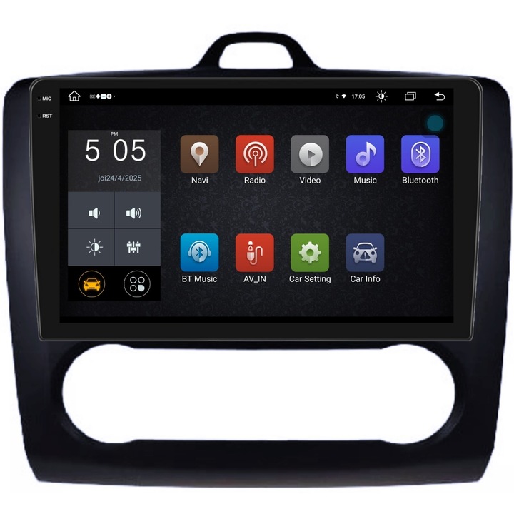 Navigációs rendszer: Ford Focus II 2004-2011 2K 8GB 256GB 8 magos