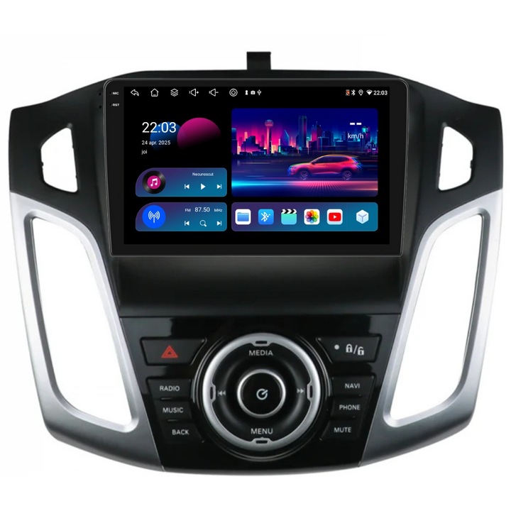 Navigatie PilotOn Ford Focus III 2011-2019 9 inch 4GB 64GB 8 CORE