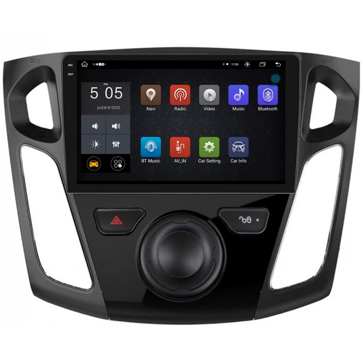 Navigációs rendszer a Ford Focus III 2011-2019 modellben, 2K 8GB 256GB 8 magos processzorral