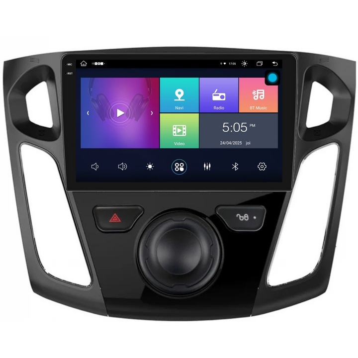 Navigációs rendszer a Ford Focus III 2011-2019 modellben, 2K 4GB 64GB 8 magos processzorral