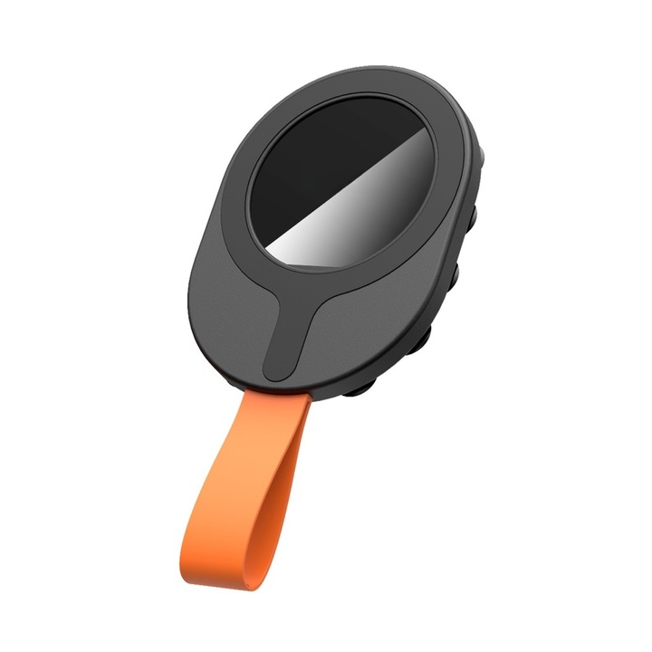 Suport telefon mobil, ventuza din silicon, potrivit pentru telefoane de 4-7 inci, stabil si antiderapant, potrivit pentru diferite materiale netede, negru