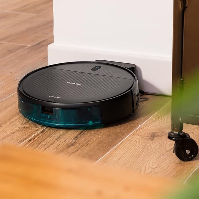 Aspirator robot Cecotec cu navigatie giroscopica Conga 999 Map X-Treme. Motor de aspirare 2000 Pa, 2 perii laterale, 2 mopuri, autonomie de 120 minute, control prin aplicatie si telecomanda