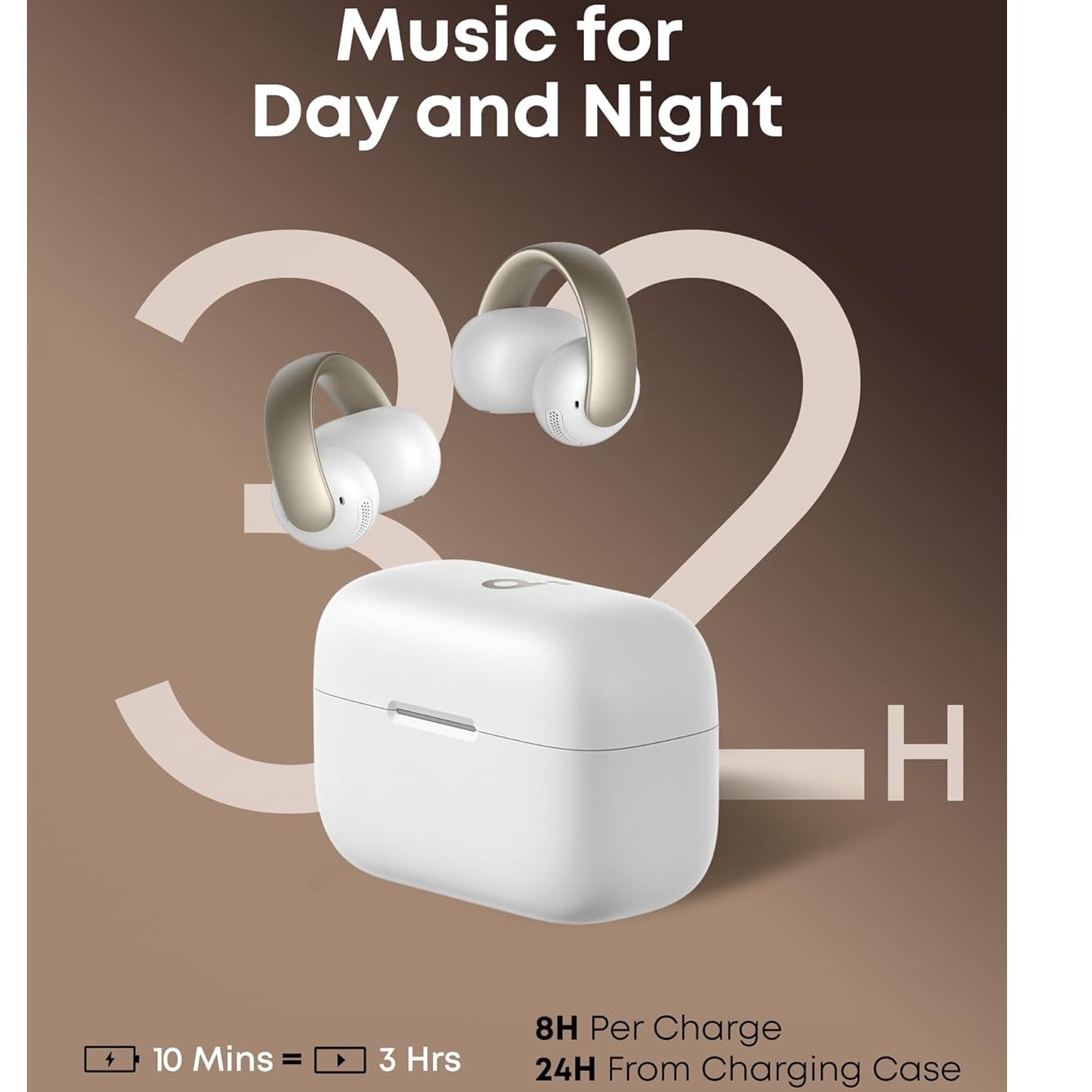 Casti Open-Ear Clip-On Anker Soundcore AeroClip, True Wireless