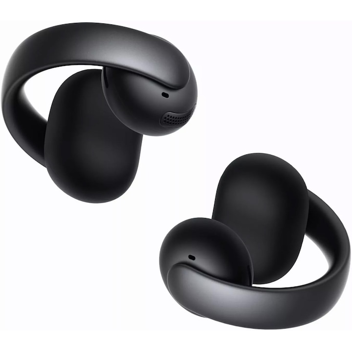 Слушалки Open-Ear Clip-On Anker Soundcore AeroClip, True Wireless, Bluetooth, AI Clear Calls, Hi-Res, Автономия 24 часа, IPX4, Черен