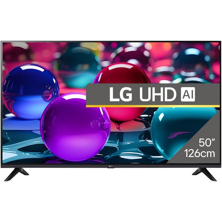Телевизор LG LED 50UA73003LA, 50" (126 см), Smart, 4K Ultra HD, Клас G (Модел 2025)