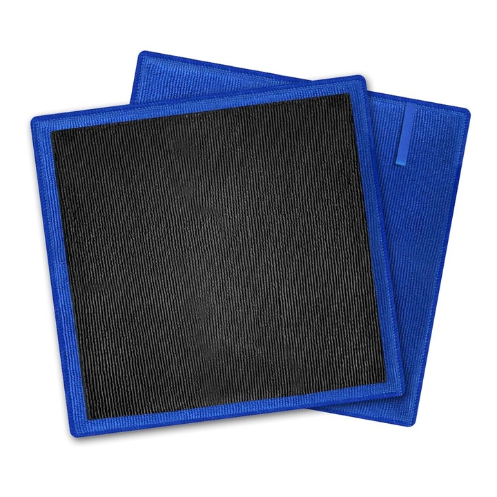 Laveta microfibra, ideal pentru masina, set 3 bucati, previne oboseala umerilor si bratelor, nu zgarie vopseaua, reutilizabil pana la 80 de curatari complete ale masinii, 30×30 cm - DETAILUX