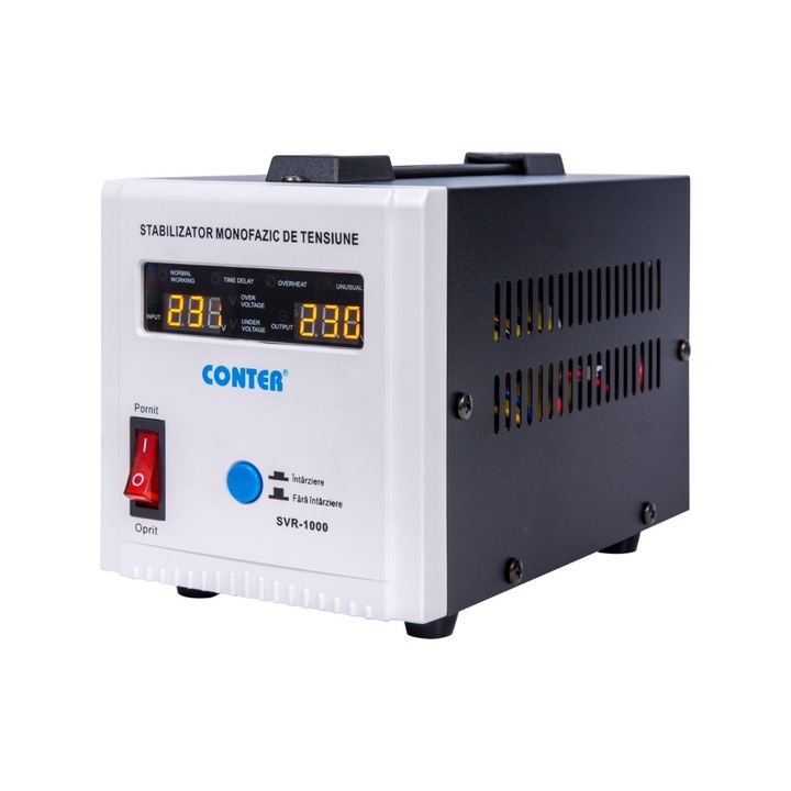 Stabilizator de tensiune cu releu Conter SVR V2 12680, 1000VA / 750W