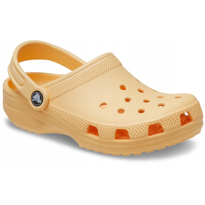 Slapi fete Crocs, 206990, Sintetic, Portocaliu, Portocaliu