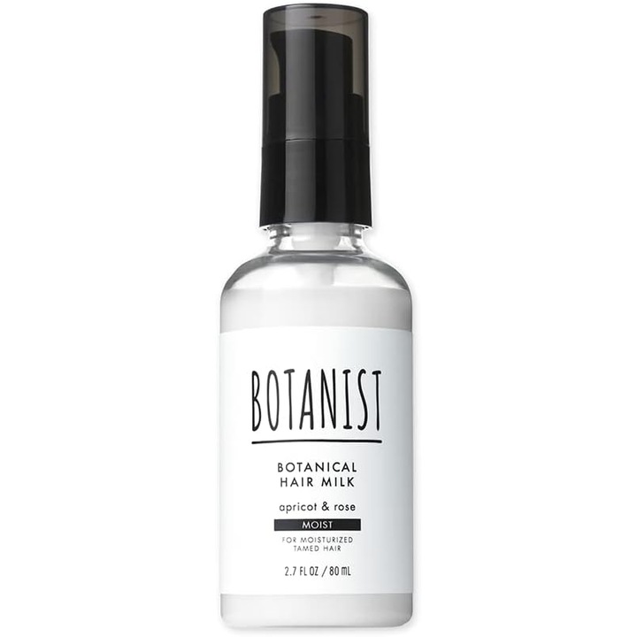 Lapte hidratant pentru par cu aroma de caisa si trandafir Botanist Moist (80 ml)