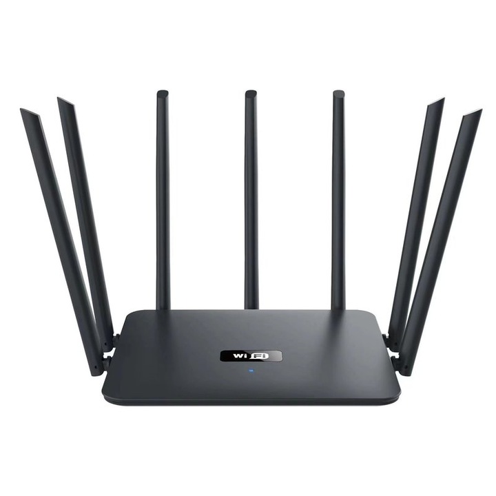 MK1200 kétsávos 5G gigabites vezeték nélküli router, 1000 Mbps, nagy nyereségű antenna, erős jel