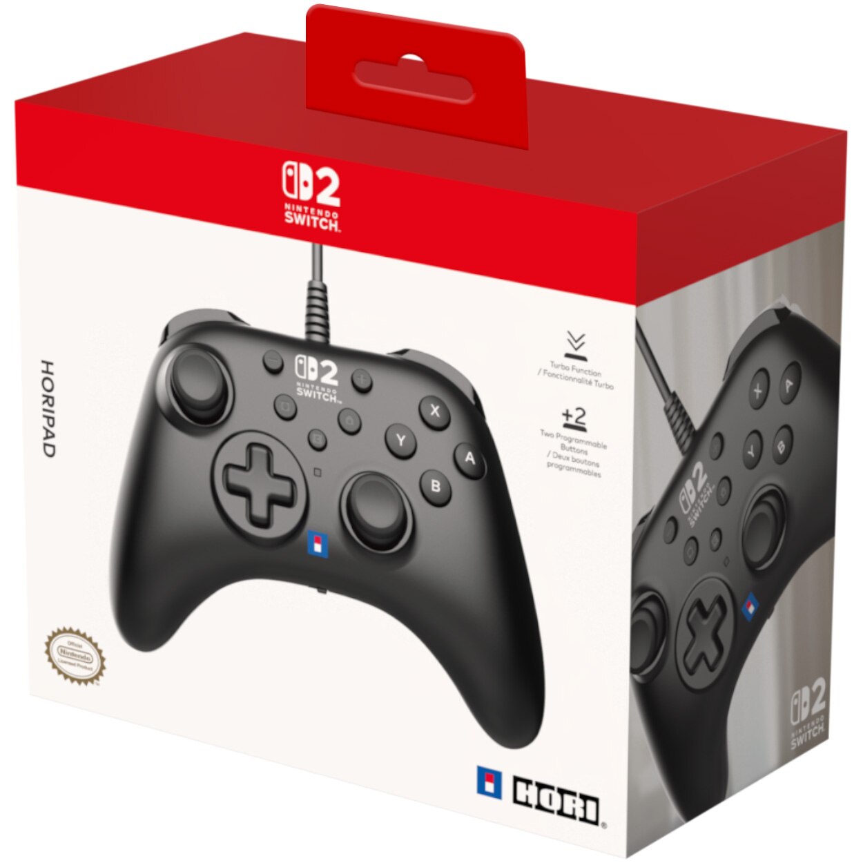 NSW-077・174・175     ×2こ HORI Split Pad Pro for Nintendo Switch - Black