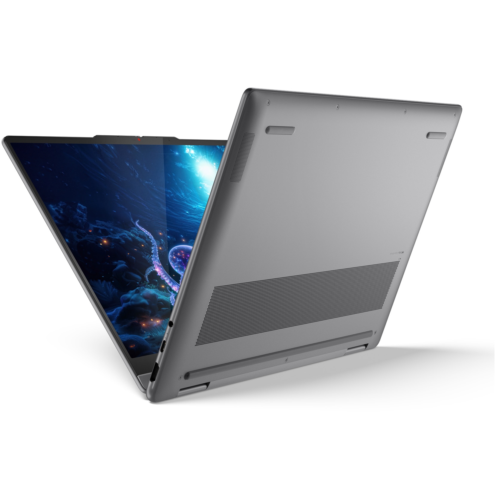 Laptop 2 in 1 Lenovo Yoga 7 14ILL10, Procesor Intel® Core™ Ultra 7 256V pana la 4.80 GHz, 14 inch, WUXGA, OLED, Touch, 16GB RAM, 1TB SSD, Intel Arc Graphics 140V, Windows 11 Pro, Gri
