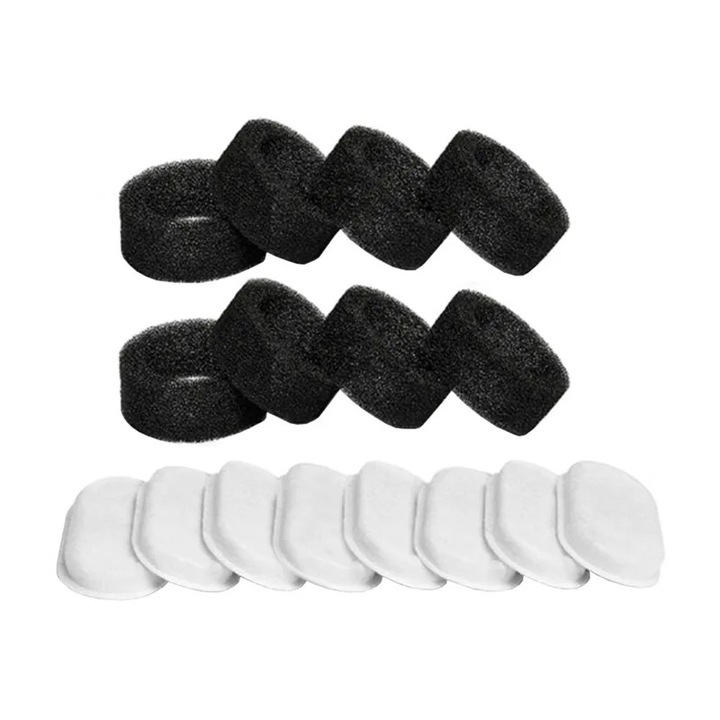 Filtre pentru fantana inteligenta Rojeco/bautor pentru animale din otel inoxidabil (8 buc)